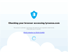 Tablet Screenshot of lyrsense.com